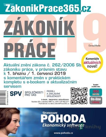 Zákoník práce 2019 s komentářem změn - Kolektiv autorů Zákoník práce 2019 s komentářem změn - Kolektiv autorů