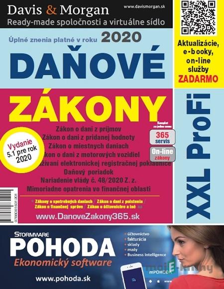 Daňové zákony 2020 SR XXL ProFi (vydanie 5.1) Daňové zákony 2020 SR XXL ProFi (vydanie 5.1)