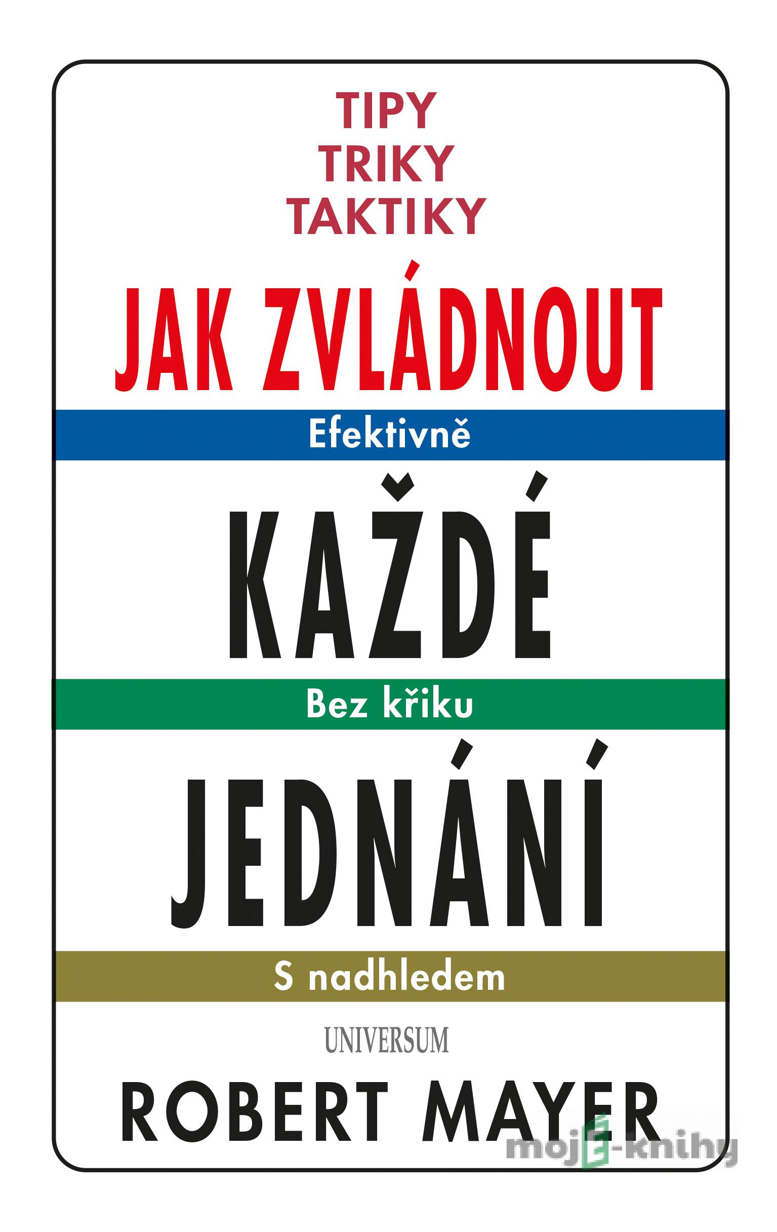 Jak zvládnout každé jednání - Robert Mayer Jak zvládnout každé jednání - Robert Mayer
