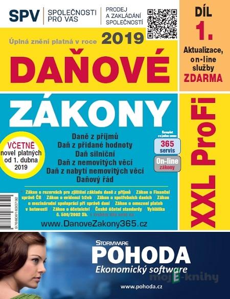 Daňové zákony 2019 ČR XXL ProFi (díl první, první vydání) Daňové zákony 2019 ČR XXL ProFi (díl první, první vydání)