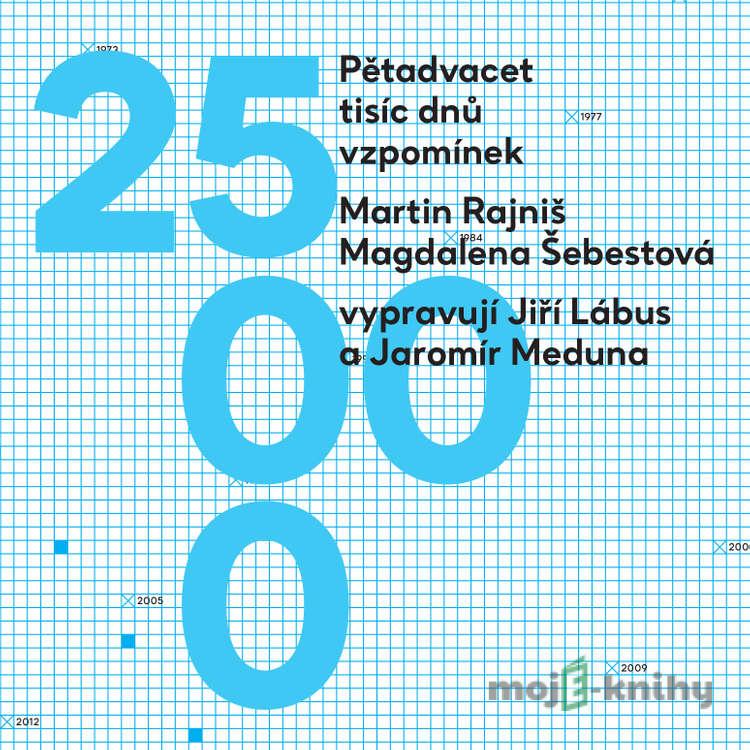 Pětadvacet tisíc dnů vzpomínek - Martin Rajniš,Magdalena Šebestová Pětadvacet tisíc dnů vzpomínek - Martin Rajniš,Magdalena Šebestová