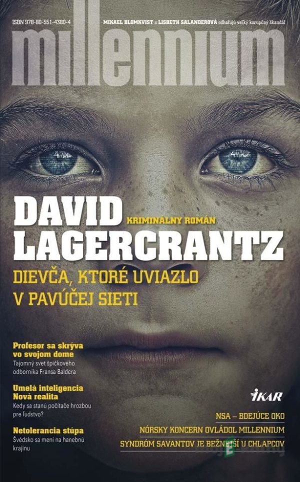 Dievča, ktoré uviazlo v pavúčej sieti - David Lagercrantz