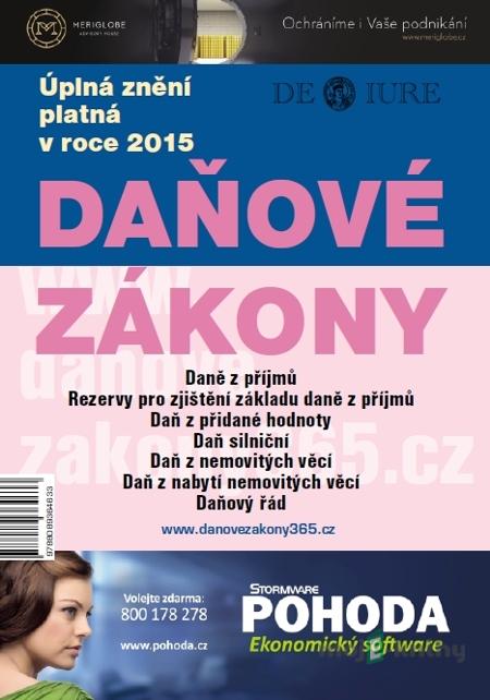 Daňové zákony 2015 - Kolektiv Daňové zákony 2015 - Kolektiv