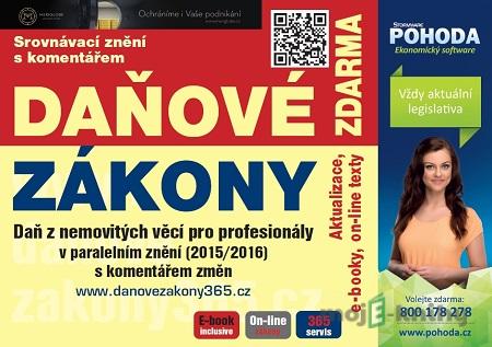 Daň z nemovitých věcí v paralelním znění 2015/2016 s komentářem novel - Kolektiv Daň z nemovitých věcí v paralelním znění 2015/2016 s komentářem novel - Kolektiv