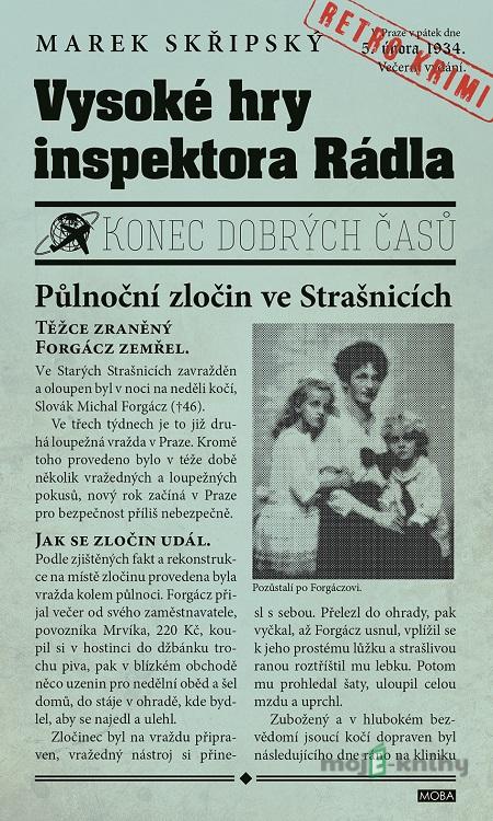 Vysoké hry inspektora Rádla - Marek Skřipský Vysoké hry inspektora Rádla - Marek Skřipský