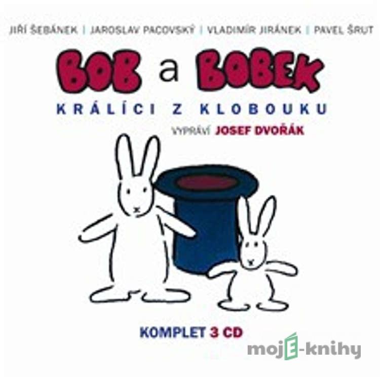 Bob a Bobek - Králíci z létajícího klobouku (komplet) - Pavel Šrut,Jiří Šebánek,Vladimír Jiránek,Jaroslav Pacovský Bob a Bobek - Králíci z létajícího klobouku (komplet) - Pavel Šrut,Jiří Šebánek,Vladimír Jiránek,Jaroslav Pacovský
