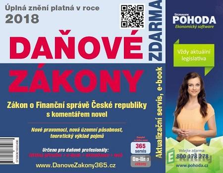 Zákon o Finanční správě 2018 s komentářem všech novel - Kolektiv autorů Zákon o Finanční správě 2018 s komentářem všech novel - Kolektiv autorů