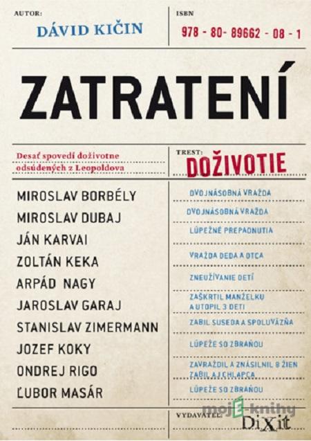 Zatratení - David Kičin Zatratení - David Kičin