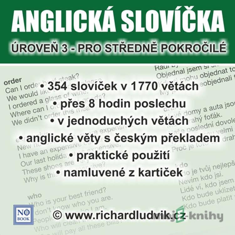 Anglická slovíčka - úroveň 3 pro středně pokročilé - Richard Ludvík Anglická slovíčka - úroveň 3 pro středně pokročilé - Richard Ludvík