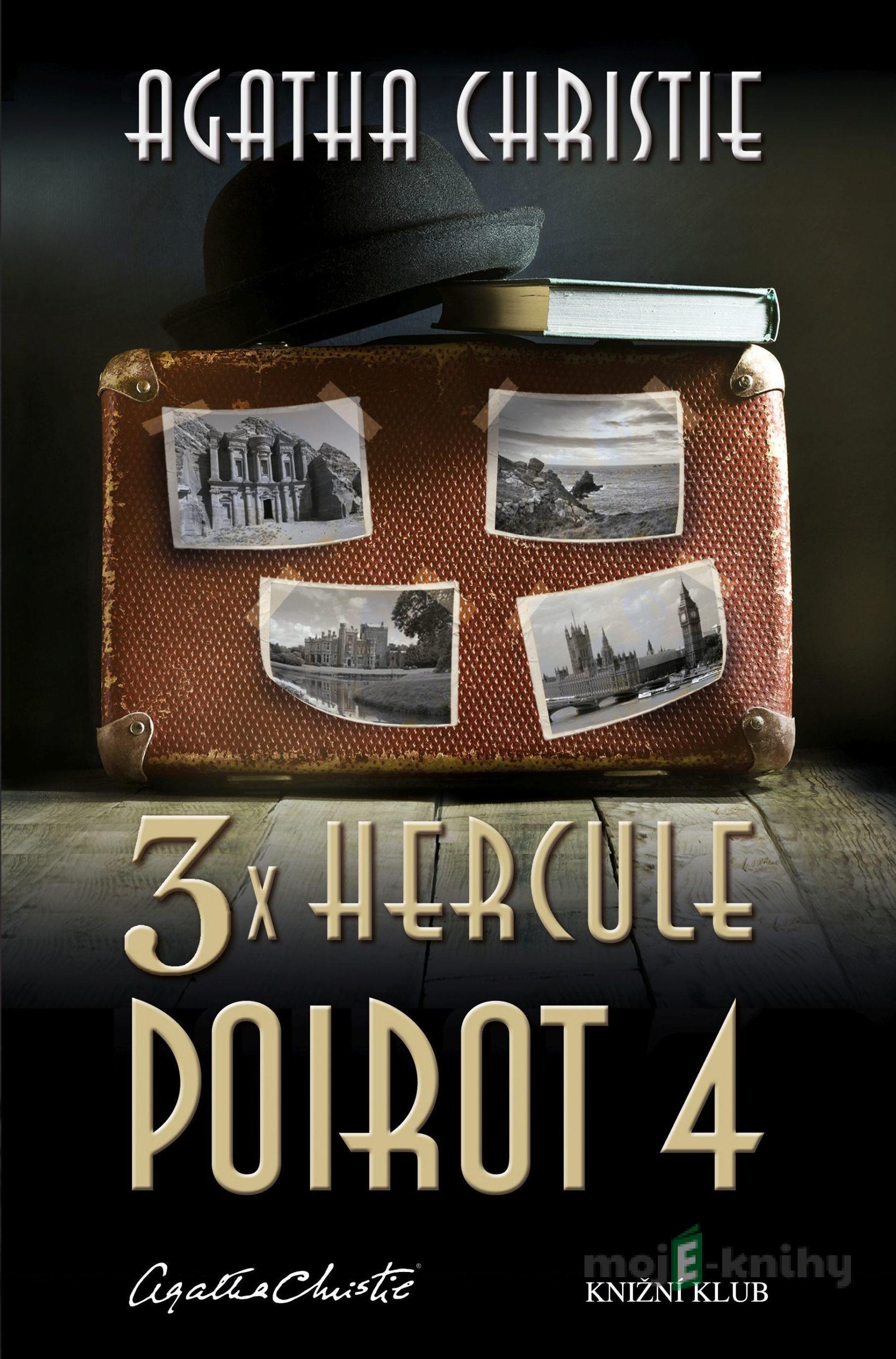 3x Hercule Poirot 4 - Agatha Christie 3x Hercule Poirot 4 - Agatha Christie
