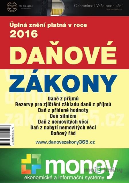 Daňové zákony 2016 XXL ProFi - Milan Halenka, Zdeněk Fryšák Daňové zákony 2016 XXL ProFi - Milan Halenka, Zdeněk Fryšák