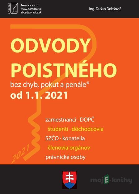 Odvody poistného od 1.1.2021 Odvody poistného od 1.1.2021