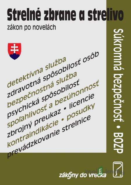 Strelné zbrane a strelivo - zákon po novelách Strelné zbrane a strelivo - zákon po novelách