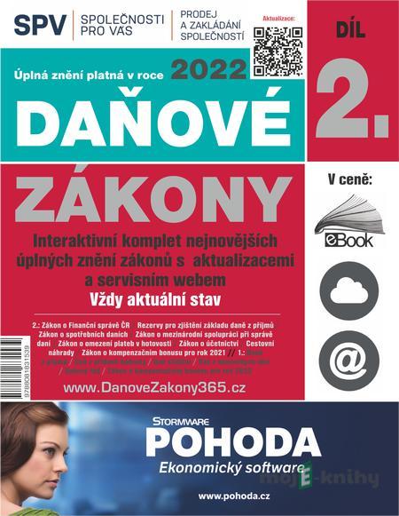Daňové zákony 2022 XXL ProFi (Díl 2.) - Kolektiv autorů Daňové zákony 2022 XXL ProFi (Díl 2.) - Kolektiv autorů