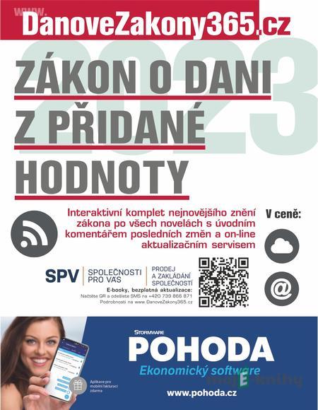 Zákon o dani z přidané hodnoty 2023 s komentářem změn - Kolektiv autorů Zákon o dani z přidané hodnoty 2023 s komentářem změn - Kolektiv autorů