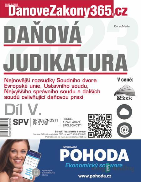 Daňová judikatura (V.) - Kolektiv autorů Daňová judikatura (V.) - Kolektiv autorů