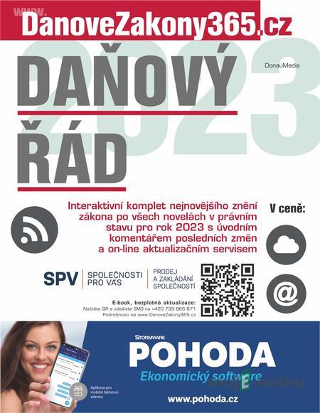Daňový řád 2023 s komentářem změn - Kolektiv autorů Daňový řád 2023 s komentářem změn - Kolektiv autorů