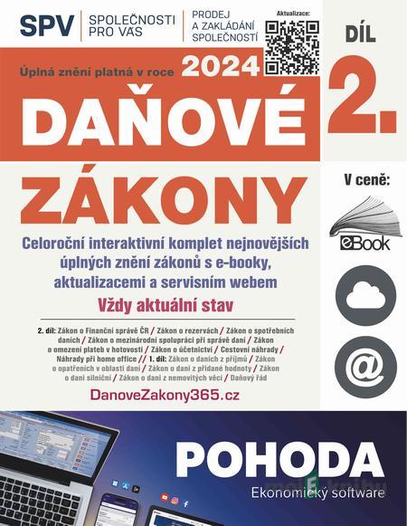 Daňové zákony 2024 XXL ProFi (Díl 2.) - Kolektiv autorů Daňové zákony 2024 XXL ProFi (Díl 2.) - Kolektiv autorů