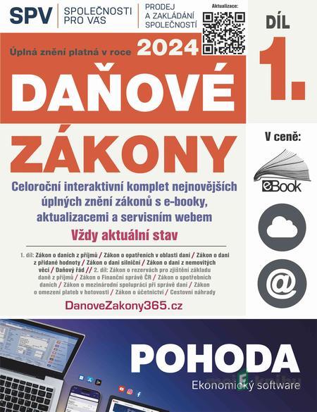 Daňové zákony 2024 XXL ProFi (Díl 1.) - Kolektiv autorů Daňové zákony 2024 XXL ProFi (Díl 1.) - Kolektiv autorů