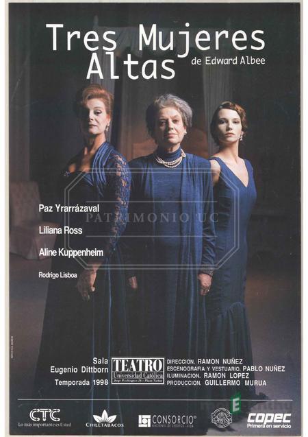 Tres mujeres altas - Edward Albee Tres mujeres altas - Edward Albee