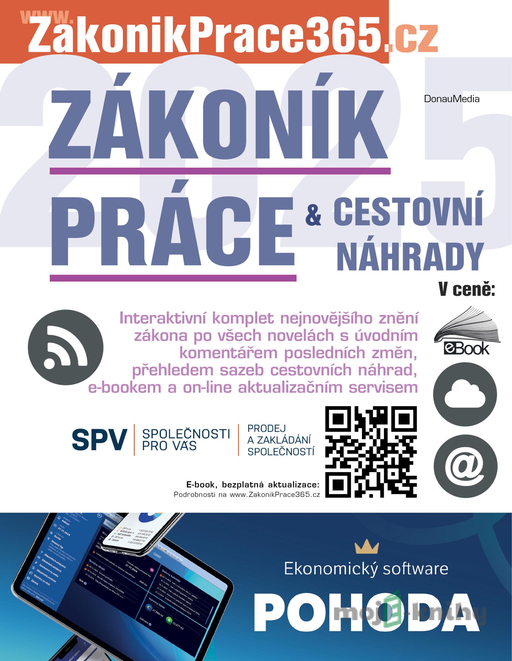 Zákoník práce a cestovní náhrady 2025 Zákoník práce a cestovní náhrady 2025