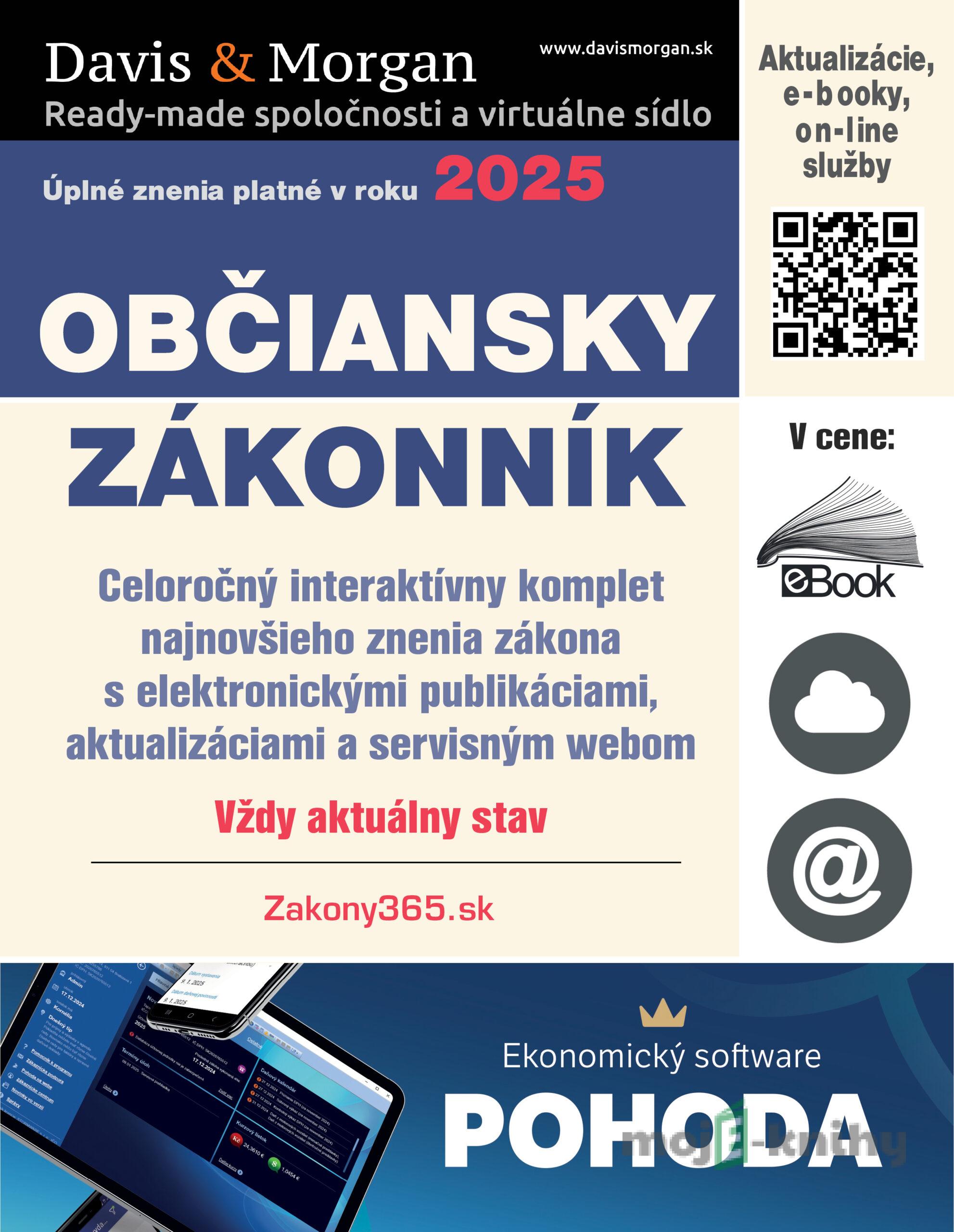 Občiansky zákonník 2025 Občiansky zákonník 2025