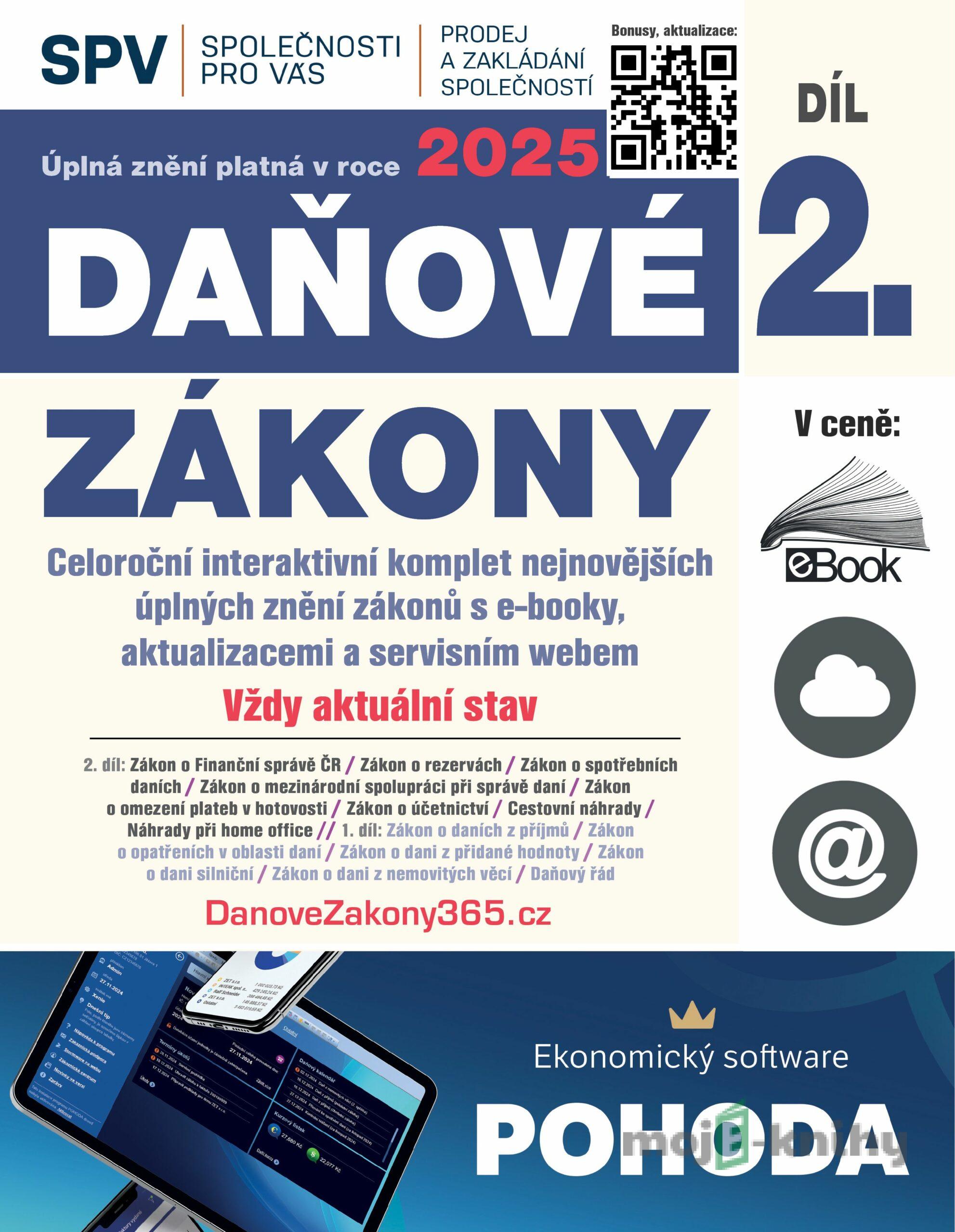 Daňové zákony 2025 (Díl 2.) Daňové zákony 2025 (Díl 2.)