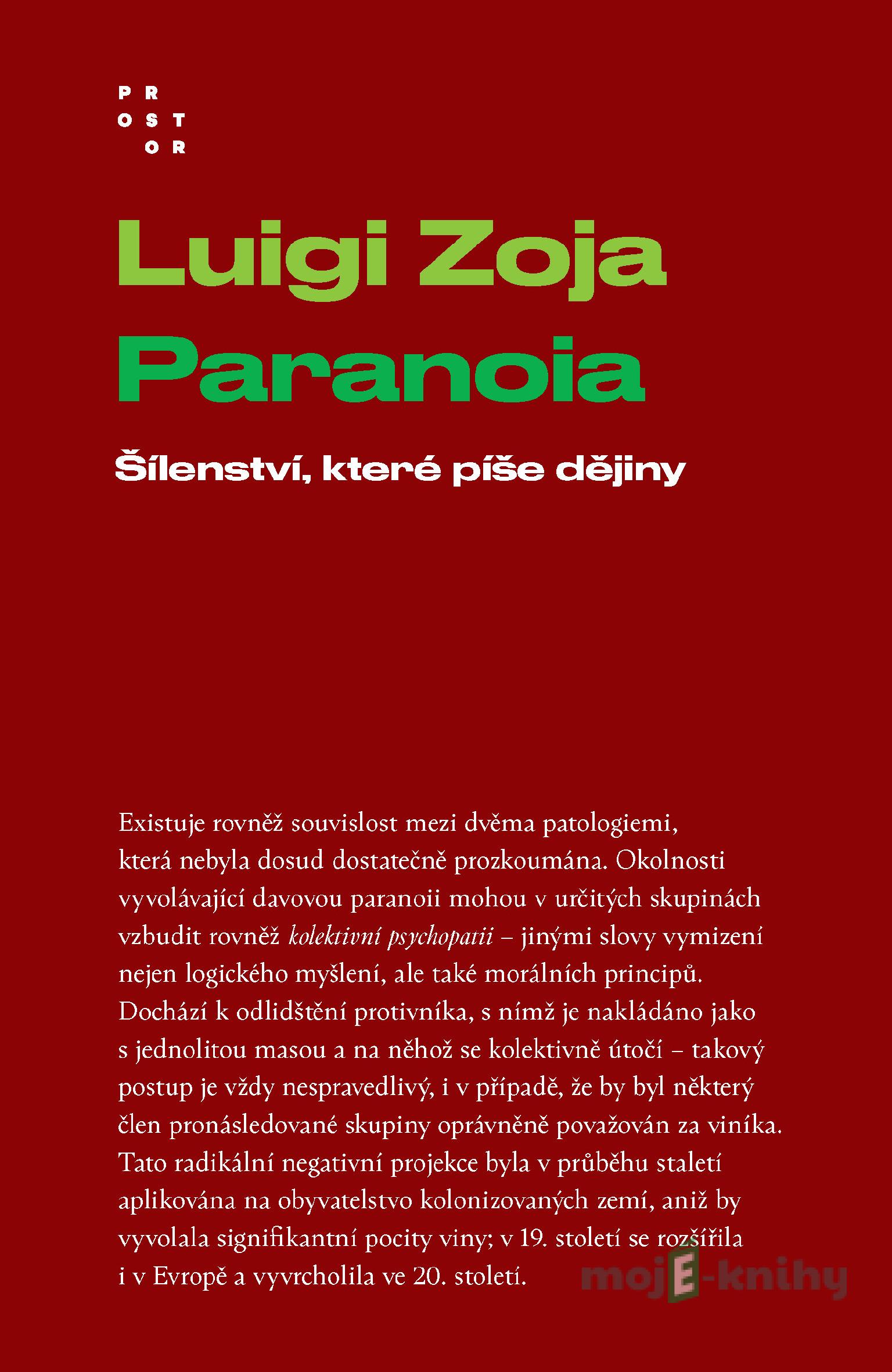 Paranoia - Luigi Zoja Paranoia - Luigi Zoja