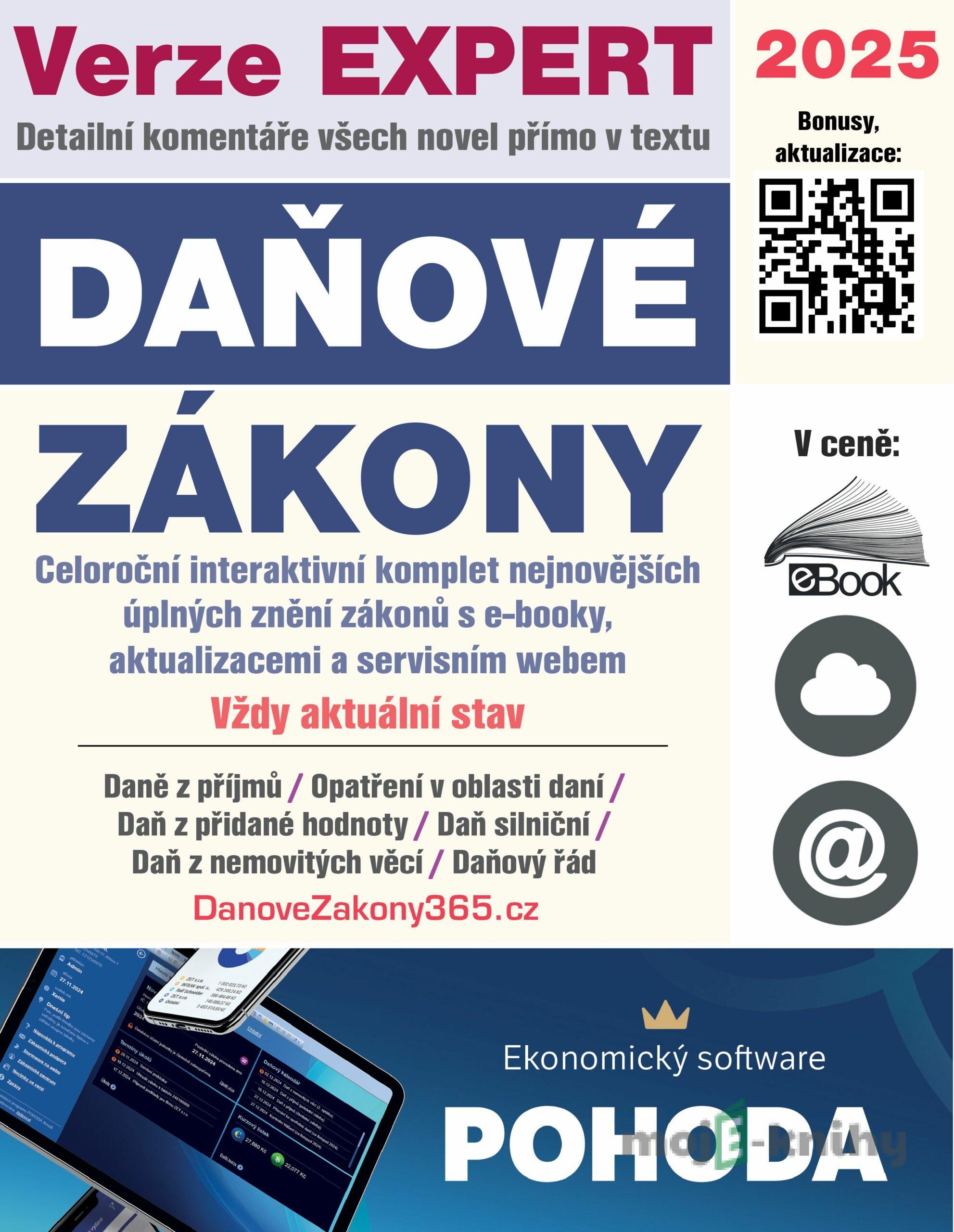 Daňové zákony 2025 Expert - Kolektiv autorů Daňové zákony 2025 Expert - Kolektiv autorů