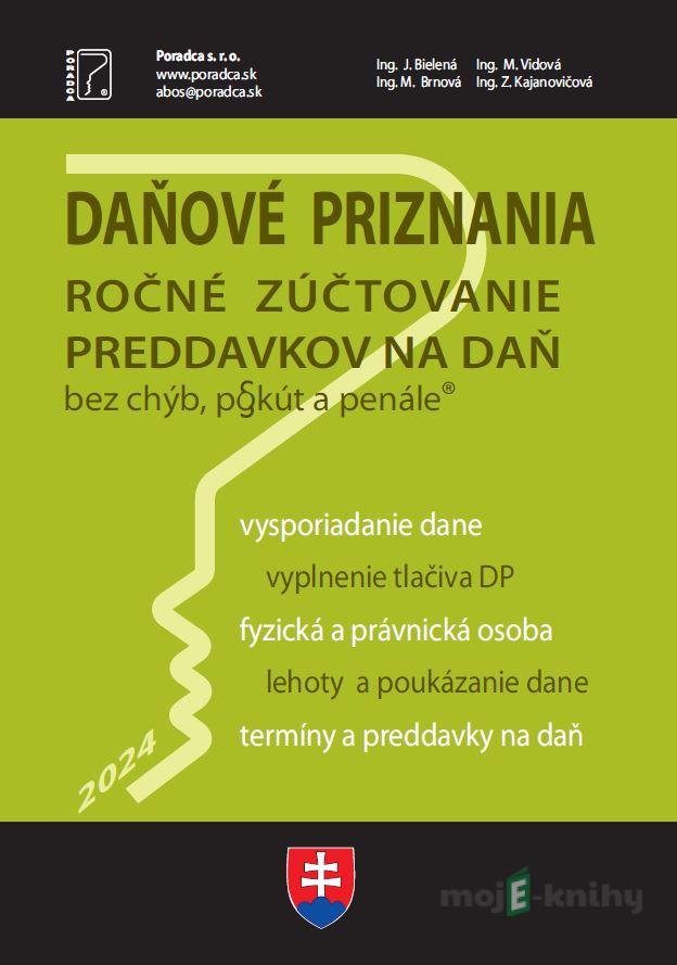 Daňové priznanie + vyplnené vzory a tlačivá - Jana Bielená, Miroslava Brnová, Michaela Vidová a Ján Mintál Daňové priznanie + vyplnené vzory a tlačivá - Jana Bielená, Miroslava Brnová, Michaela Vidová a Ján Mintál