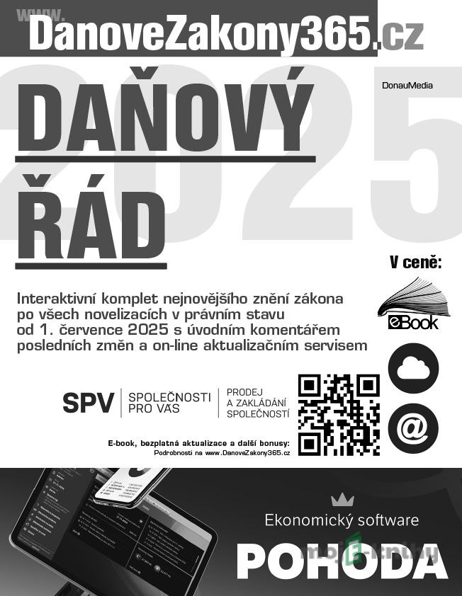 Daňový řád 2025 Daňový řád 2025