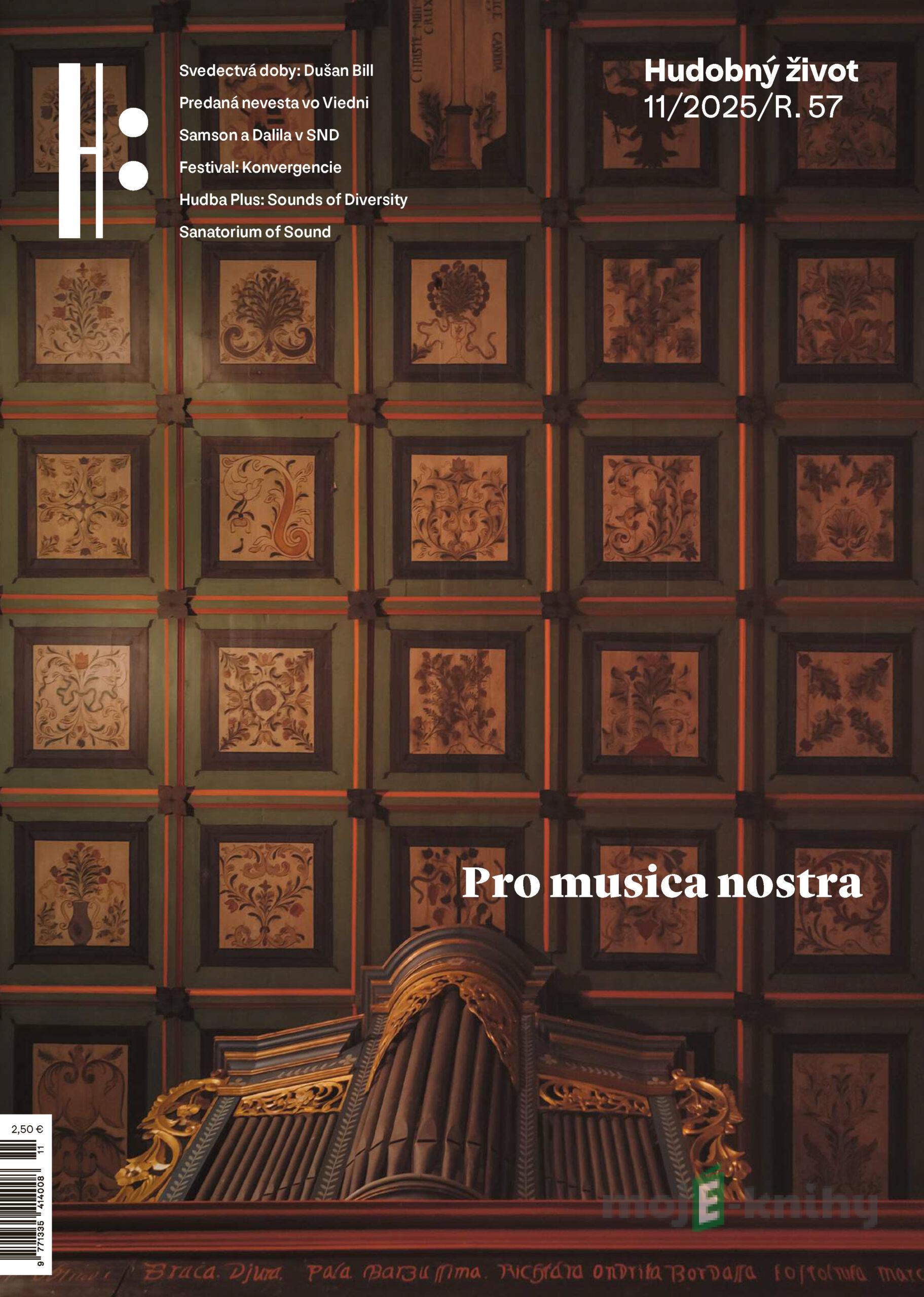 Hudobný život 11/2025 Hudobný život 11/2025